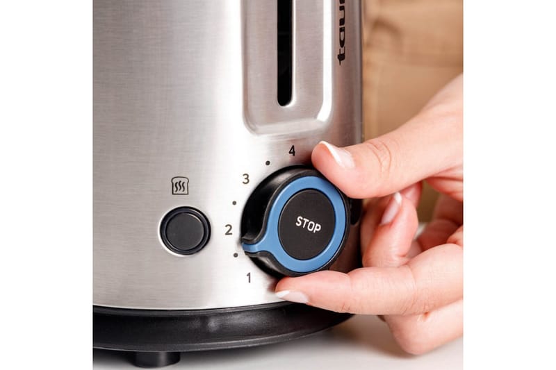 Brødrister Taurus Mytoast Legend 1 Slot Rustfritt Stål - Sølv - Husholdning - Matlaging & Baking - Kjøkkenutstyr