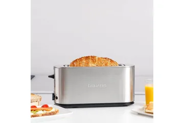 Brødrister Taurus Mytoast Legend 1 Slot Rustfritt Stål - Sølv - Husholdning - Matlaging & Baking - Kjøkkenutstyr