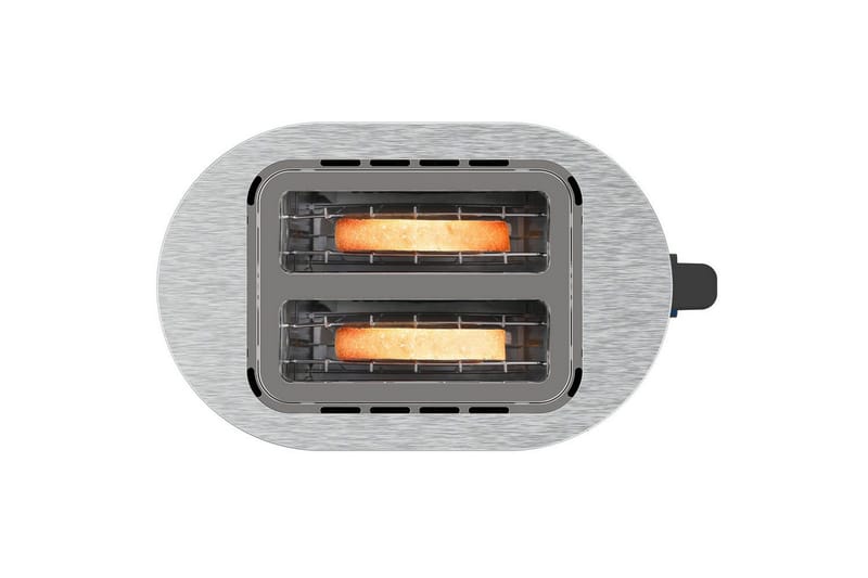 Brødrister Taurus Mytoast Legend 2 Slott Rustfritt Stål - Sølv||Krom - Husholdning - Matlaging & Baking - Kjøkkenutstyr