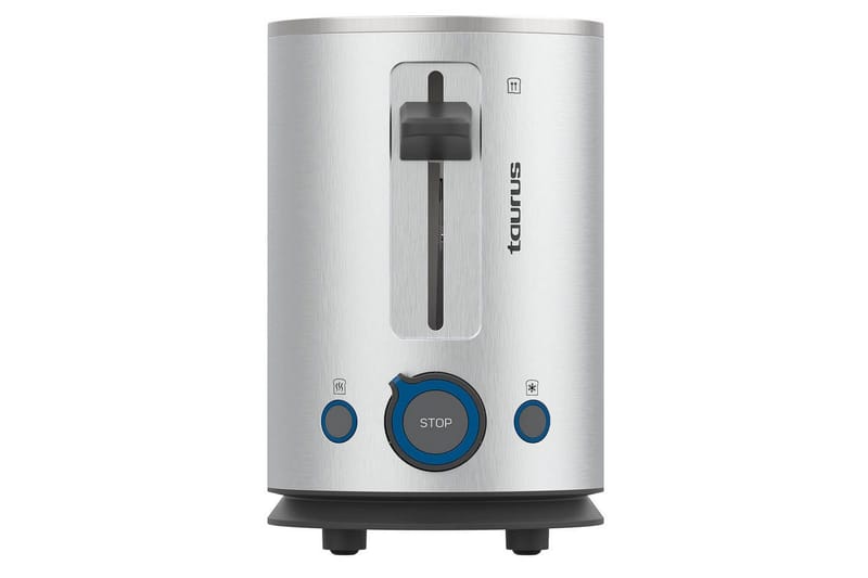 Brødrister Taurus Mytoast Legend 2 Slott Rustfritt Stål - Sølv||Krom - Husholdning - Matlaging & Baking - Kjøkkenutstyr