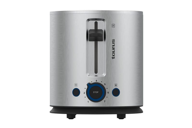 Brødrister Taurus Mytoast Legend 2 Slott Rustfritt Stål - Sølv||Krom - Husholdning - Matlaging & Baking - Kjøkkenutstyr