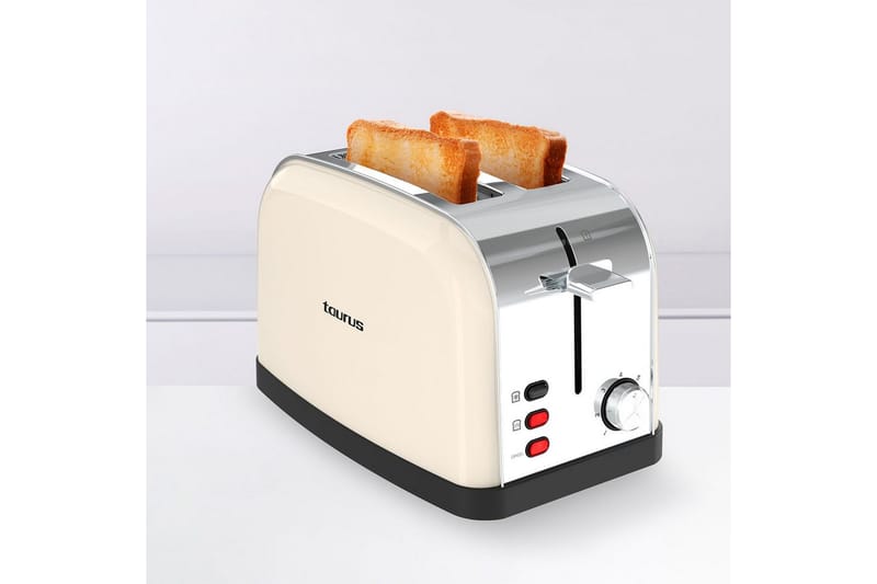 Brødrister Taurus Vintage 2 - Beige - Husholdning - Matlaging & Baking - Kjøkkenutstyr
