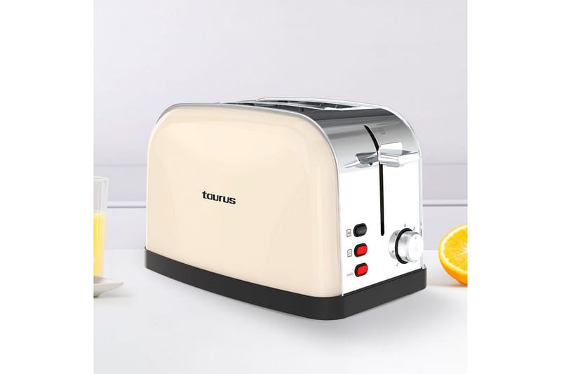 Brødrister Taurus Vintage 2 - Beige - Husholdning - Matlaging & Baking - Kjøkkenutstyr