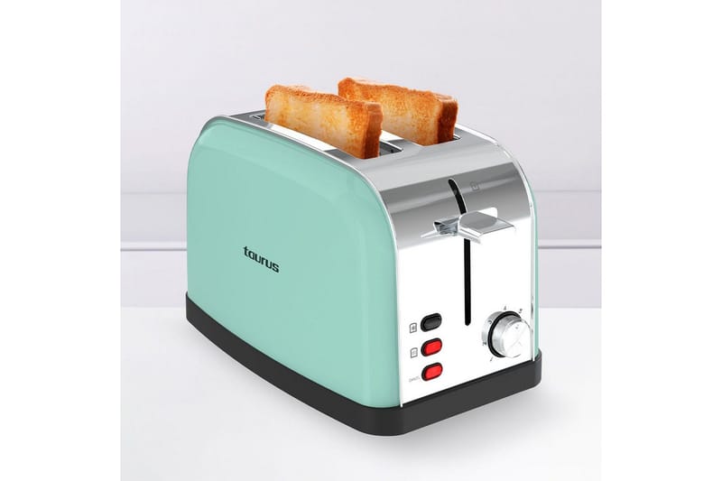 Brødrister Taurus Vintage 2 - Blå - Husholdning - Matlaging & Baking - Kjøkkenutstyr