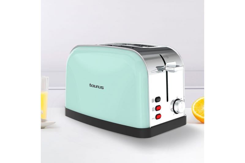 Brødrister Taurus Vintage 2 - Blå - Husholdning - Matlaging & Baking - Kjøkkenutstyr