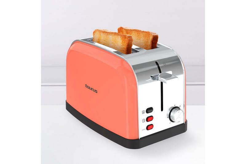 Brødrister Taurus Vintage 2 - Red - Husholdning - Matlaging & Baking - Kjøkkenutstyr