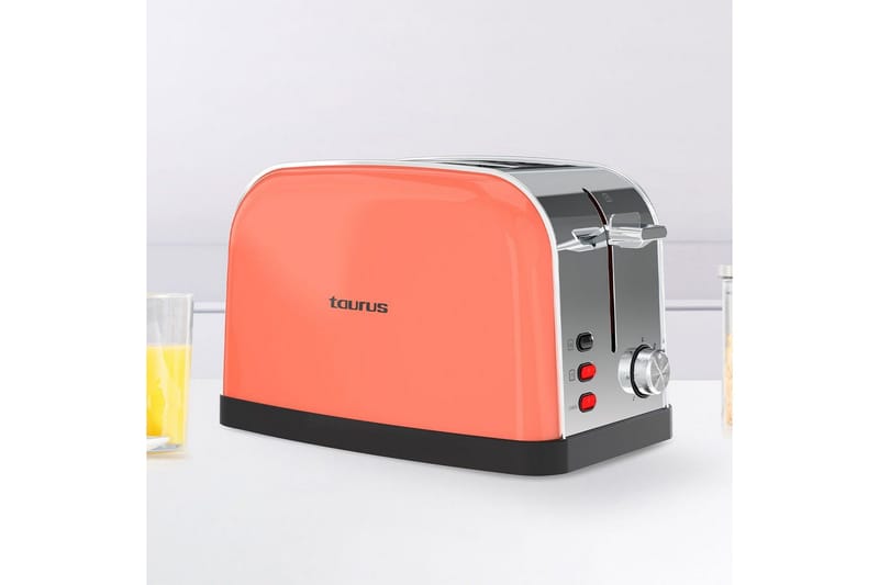 Brødrister Taurus Vintage 2 - Red - Husholdning - Matlaging & Baking - Kjøkkenutstyr