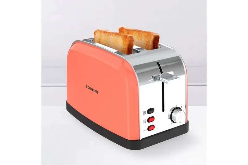 Brødrister Taurus Vintage 2 - Red - Husholdning - Matlaging & Baking - Kjøkkenutstyr