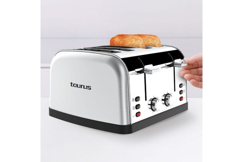 Brødrister Taurus Vintage Four - Sølv - Husholdning - Matlaging & Baking - Kjøkkenutstyr