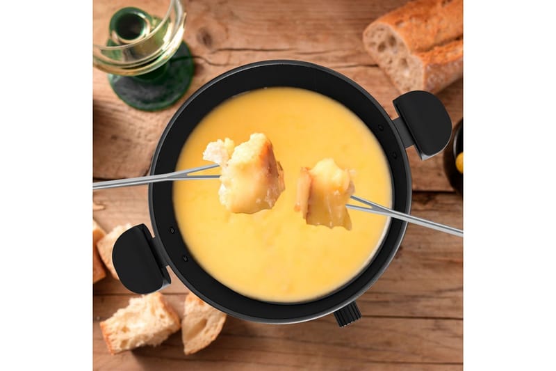 Fonduegryte Black+Decker 2L - Sølv - Husholdning - Matlaging & Baking - Gryter & kasseroller - Fonduegryter