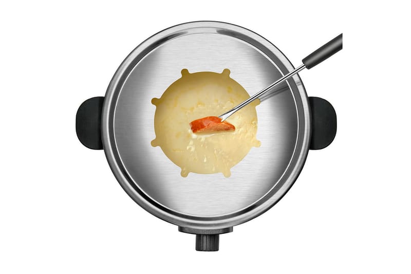 Fonduegryte Taurus 1000W - Svart||Sølv - Husholdning - Matlaging & Baking - Gryter & kasseroller - Fonduegryter