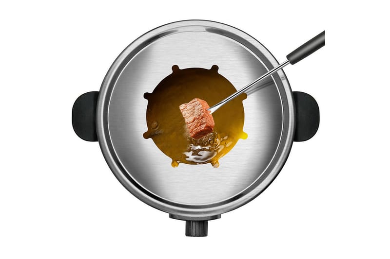 Fonduegryte Taurus 1000W - Svart||Sølv - Husholdning - Matlaging & Baking - Gryter & kasseroller - Fonduegryter