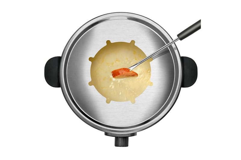 Fonduegryte Taurus 1000W - Svart||Sølv - Husholdning - Matlaging & Baking - Gryter & kasseroller - Fonduegryter