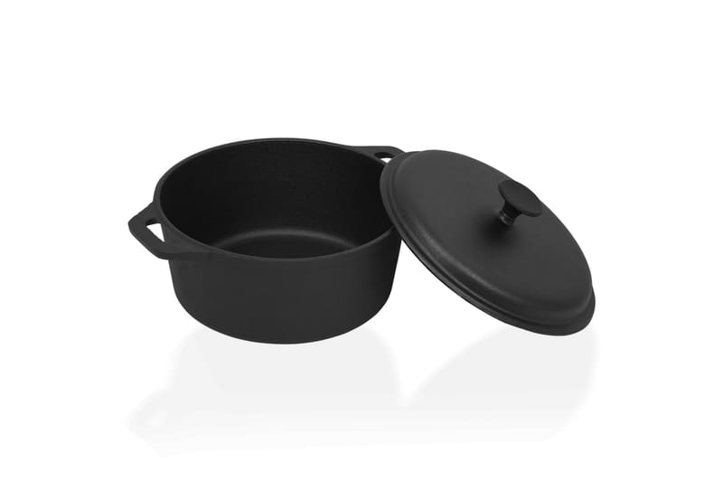 Gryte Ø26,5 cm støpejern - Svart - Husholdning - Matlaging & Baking - Gryter & kasseroller - Gryter