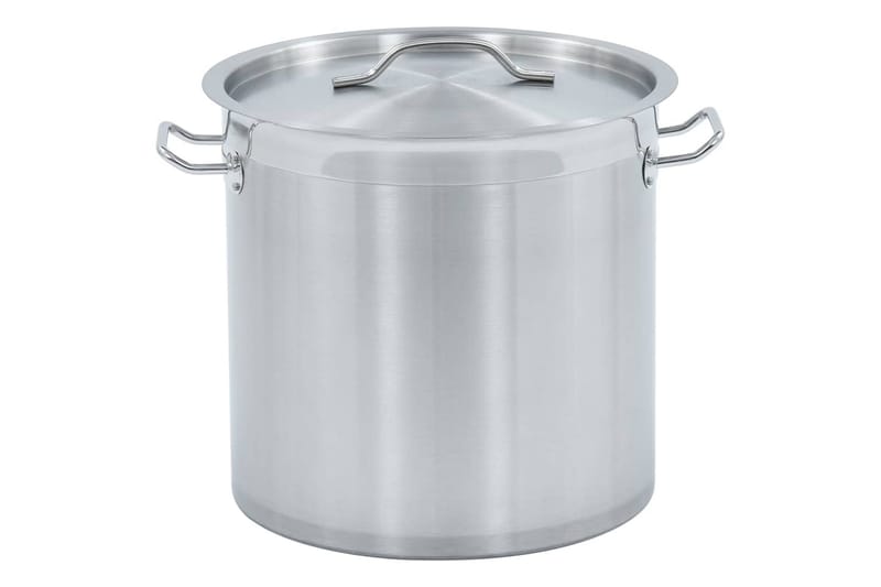 Gryte 25 L 32x32 cm rustfritt stål - Husholdning - Matlaging & Baking - Gryter & kasseroller