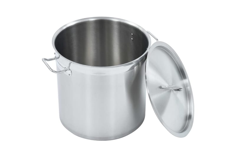 Gryte 25 L 32x32 cm rustfritt stål - Husholdning - Matlaging & Baking - Gryter & kasseroller