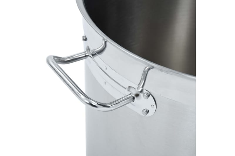 Gryte 25 L 32x32 cm rustfritt stål - Husholdning - Matlaging & Baking - Gryter & kasseroller