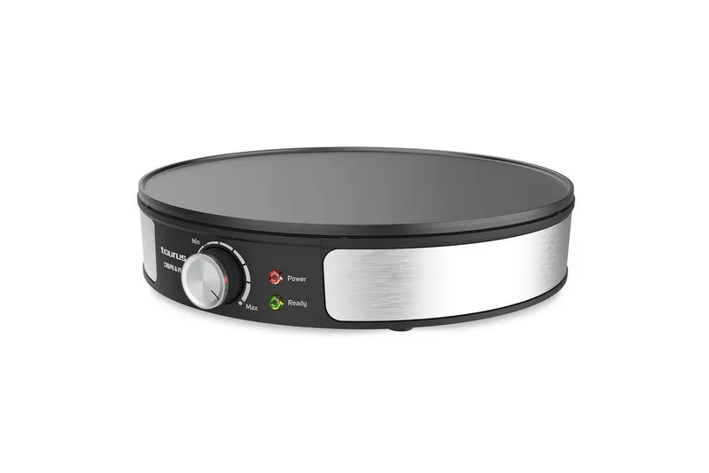 Pannekakemaskin Taurus Crepe Maker, Sølv