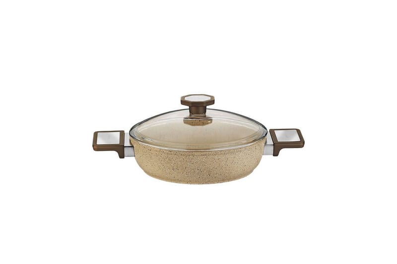 Pottesett (7 deler) Lenor 10 Svart - Svart - Husholdning - Matlaging & Baking - Gryter & kasseroller - Stekepanne