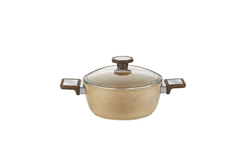 Pottesett (7 deler) Lenor 10 Svart - Svart - Husholdning - Matlaging & Baking - Gryter & kasseroller - Stekepanne