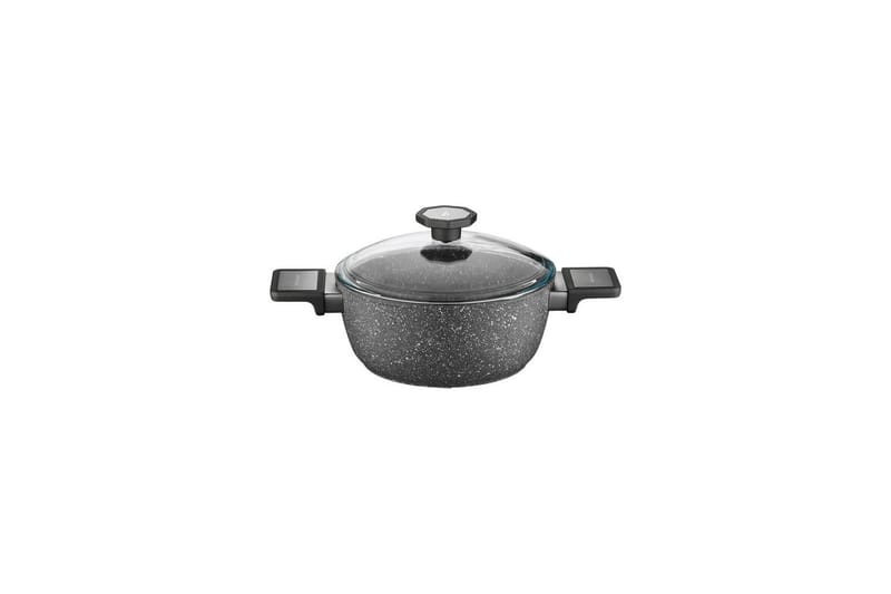 Pottesett (7 deler) Lenor 13 Svart - Svart - Husholdning - Matlaging & Baking - Gryter & kasseroller - Gryter
