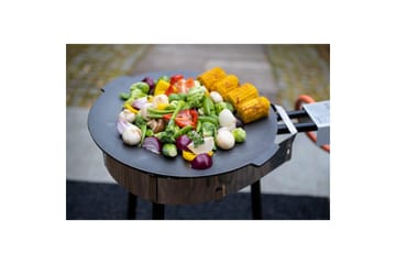 Stekepanne Mustang Støpejern med Føtter 45cm - Svart - Husholdning - Matlaging & Baking - Gryter & kasseroller