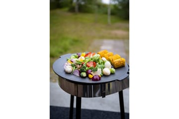 Stekepanne Mustang Støpejern med Føtter 45cm - Svart - Husholdning - Matlaging & Baking - Gryter & kasseroller
