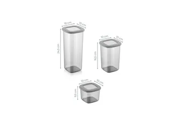 Kazuyasu Förvaringsburk Anthracite - Husholdning - Matlaging & Baking - Kjøkkenutstyr - Bokser & syltetøyglass