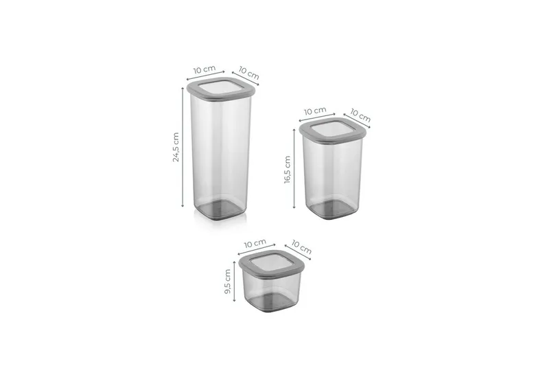 Kazuyasu Förvaringsburk Anthracite - Husholdning - Matlaging & Baking - Kjøkkenutstyr - Bokser & syltetøyglass