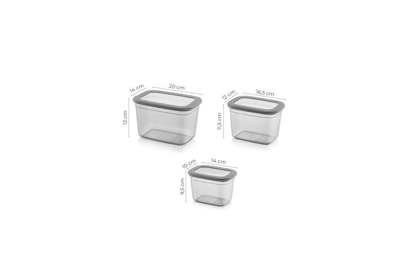 Kiyoaki Förvaringsburk Anthracite - Husholdning - Matlaging & Baking - Kjøkkenutstyr - Bokser & syltetøyglass