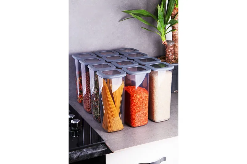 Kazuyasu Oppbevaringskrukke, Grå