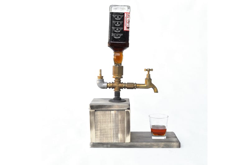 Beverage Dispenser Valnøtt|Gull - Husholdning - Matlaging & Baking - Kjøkkenutstyr