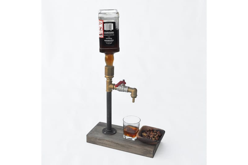 Beverage Dispenser Valnøtt|Gull - Husholdning - Matlaging & Baking - Kjøkkenutstyr