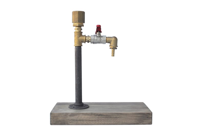 Beverage Dispenser Valnøtt|Gull - Husholdning - Matlaging & Baking - Kjøkkenutstyr