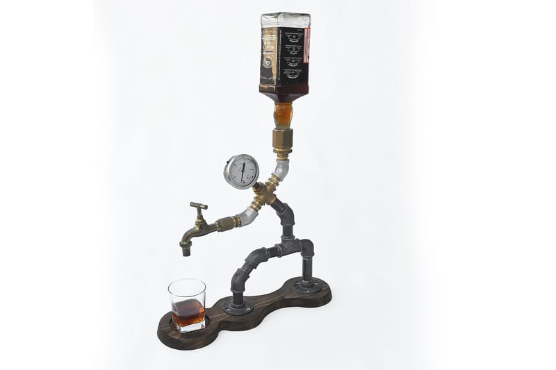Beverage Dispenser Valnøtt|Svart - Husholdning - Matlaging & Baking - Kjøkkenutstyr