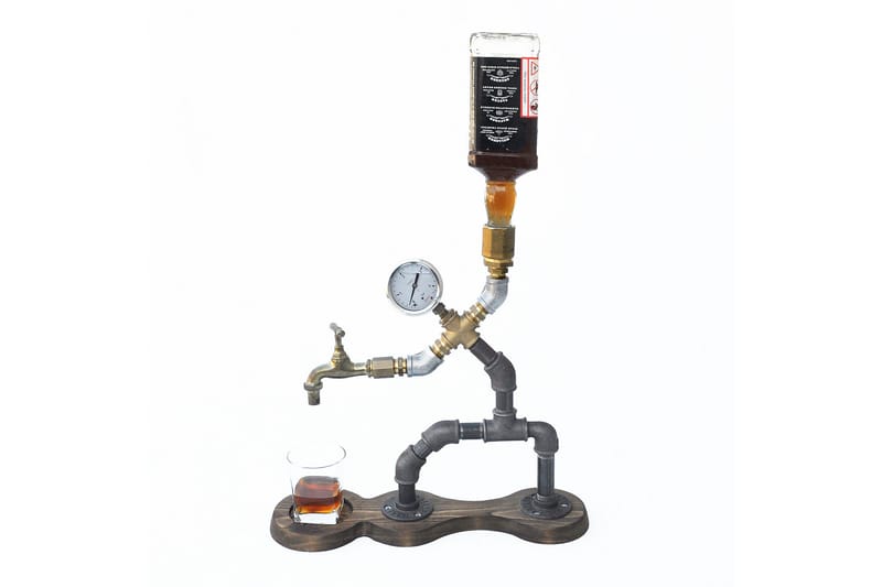 Beverage Dispenser Valnøtt|Svart - Husholdning - Matlaging & Baking - Kjøkkenutstyr