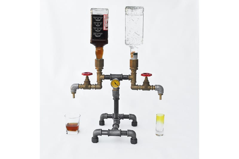 Beverage Dispenser Valnøtt|Svart - Husholdning - Matlaging & Baking - Kjøkkenutstyr