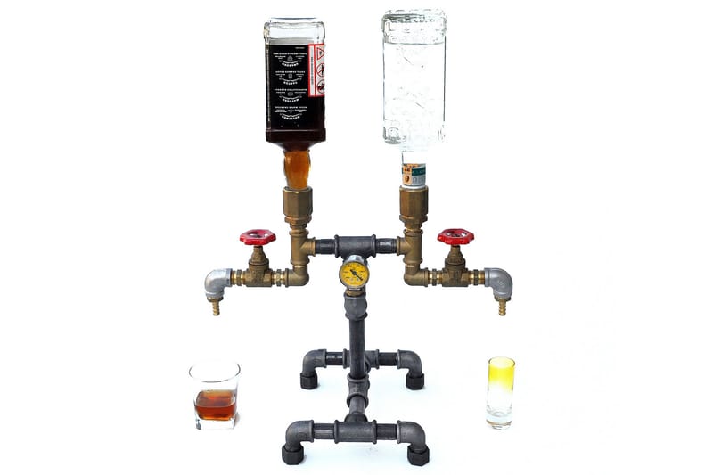 Beverage Dispenser Valnøtt|Svart - Husholdning - Matlaging & Baking - Kjøkkenutstyr