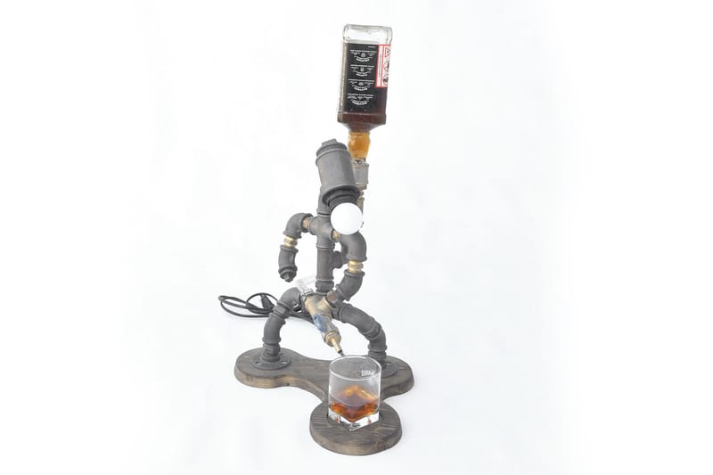 Beverage Dispenser Valnøtt|Svart - Husholdning - Matlaging & Baking - Kjøkkenutstyr