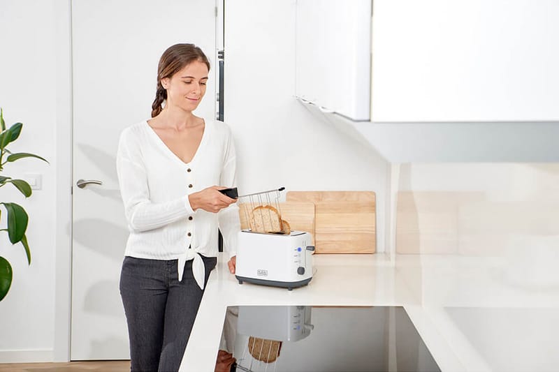 BLACK + DECKER Brødrister - BLACK+DECKER - Husholdning - Matlaging & Baking - Kjøkkenutstyr