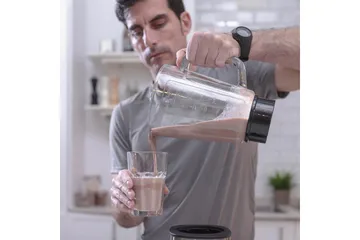 Blender Black+Decker 800W 1,5L Børstet Stål - Grå - Husholdning - Matlaging & Baking - Kjøkkenutstyr