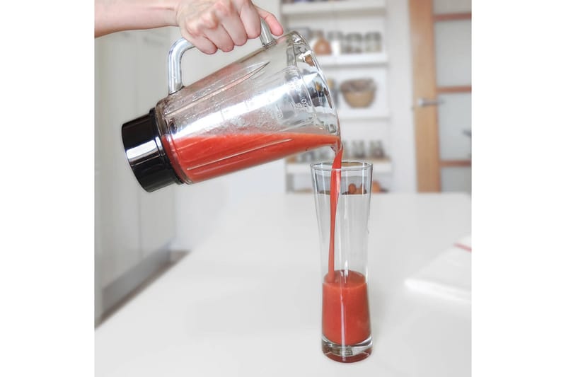 Blender Black+Decker 800W 1,5L Børstet Stål - Grå - Husholdning - Matlaging & Baking - Kjøkkenutstyr