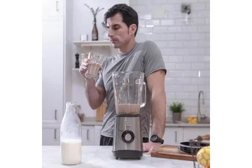 Blender Black+Decker 800W 1,5L Børstet Stål - Grå - Husholdning - Matlaging & Baking - Kjøkkenutstyr