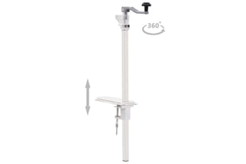 Boksåpner sølv 70 cm aluminium og rustfritt stål - Silver - Husholdning - Matlaging & Baking - Kjøkkenutstyr - Øvrige kjøkkeredskap