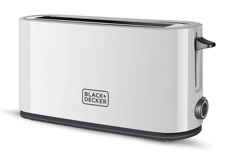 Brødrister Black+Decker 1000W Hvit, Hvit