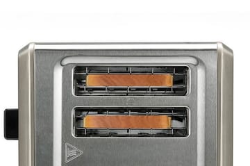 Brødrister Black+Decker 4 spor 1960W børstet stål - Grå - Husholdning - Matlaging & Baking - Kjøkkenutstyr