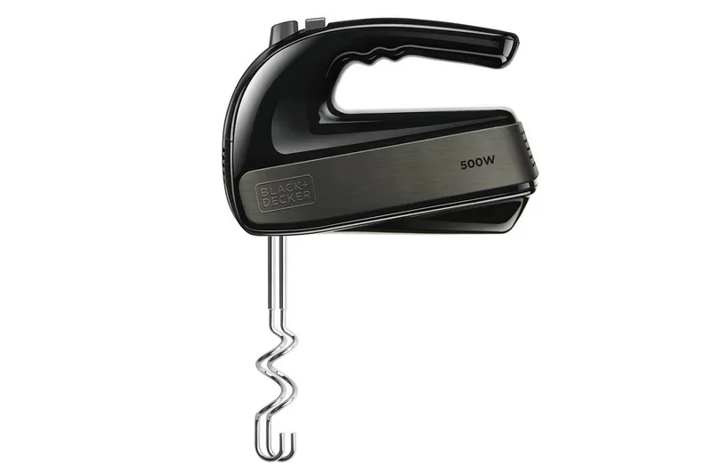 Elektrisk håndmikser Black+Decker 500W - Svart - Husholdning - Matlaging & Baking - Kjøkkenutstyr