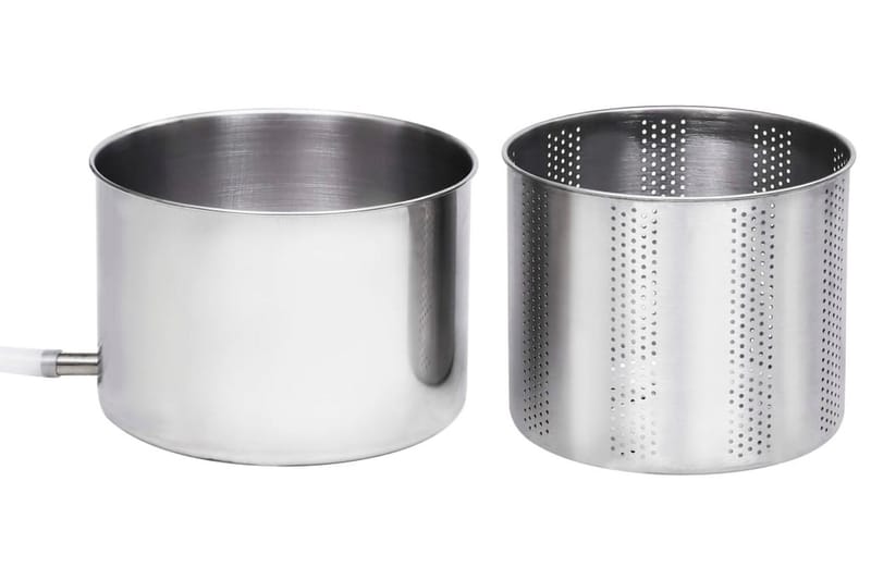 Frukt- og vinpresse rustfritt stål 6 L - Husholdning - Matlaging & Baking - Kjøkkenutstyr