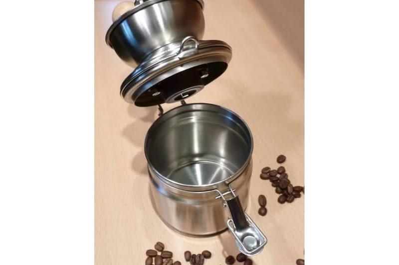 HI Manuell kaffekvern rustfritt stål - Kaffekvern & Espressokvern - Kjøkkenutstyr