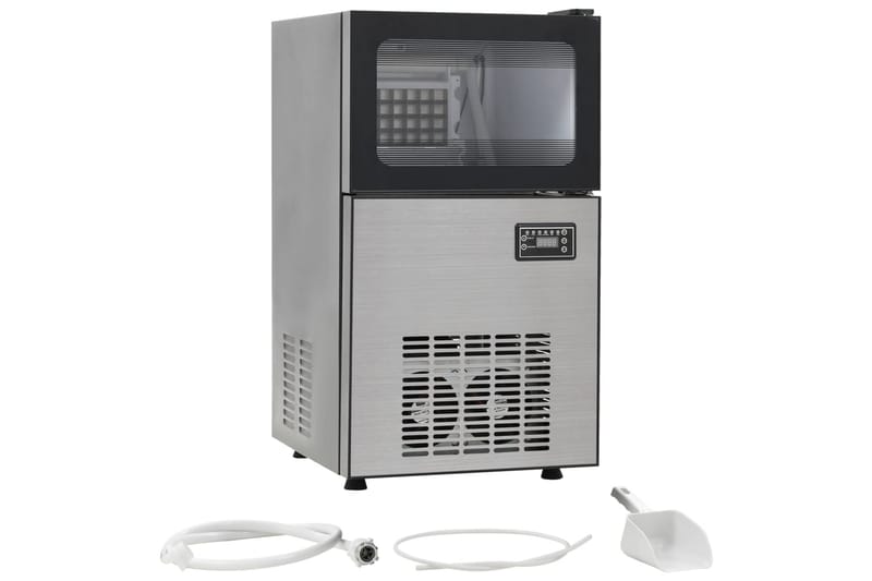 Isbitmaskin 420 W 45 kg/24 t svart - Husholdning - Kjøkkenmaskiner - Kjøle & fryse